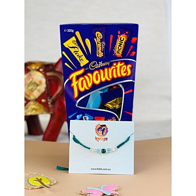 Love Bhaiya Rakhi with Cadbury Favourite