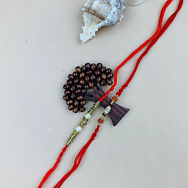 Lovely Brothers Two Rakhi Set