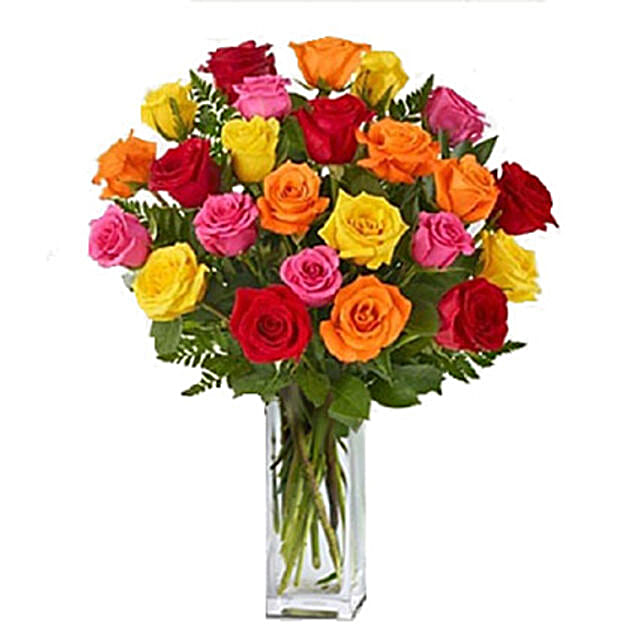 24 Mix Roses