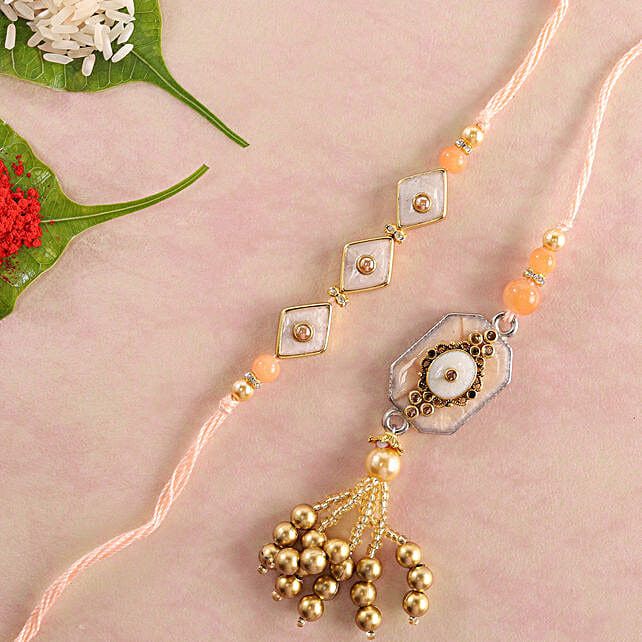 Trendy Bhaiya Bhabhi Rakhi