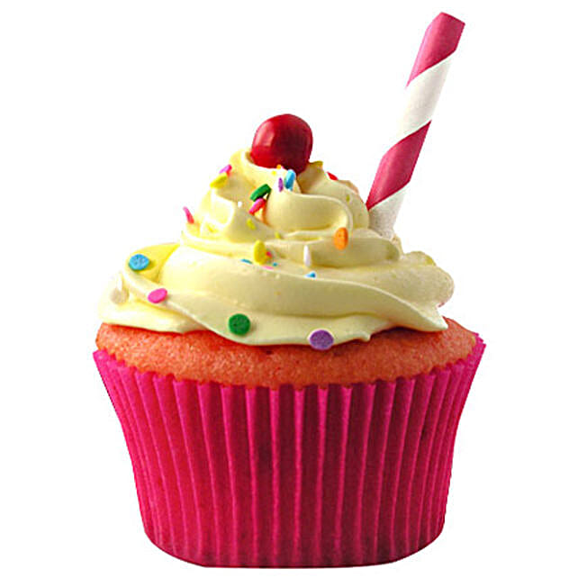 12 Strawberry Lemonade Cupcakes by FNP