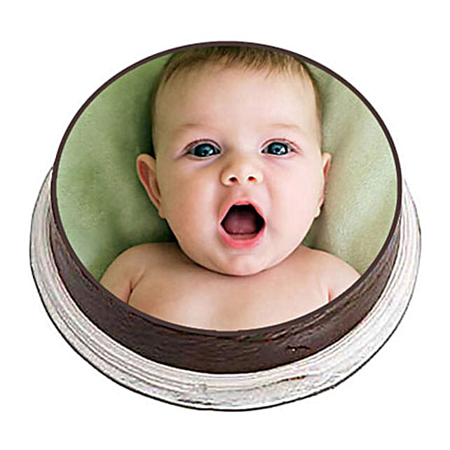 1kg Black Forest Photo Cake by FNP