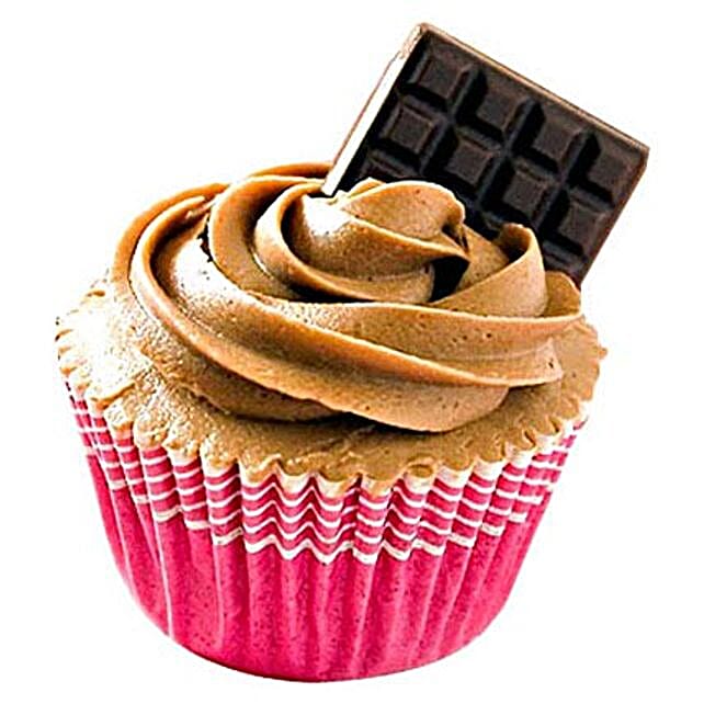 24 Chocolate Cupcakes With Chocolate Bar by FNP
