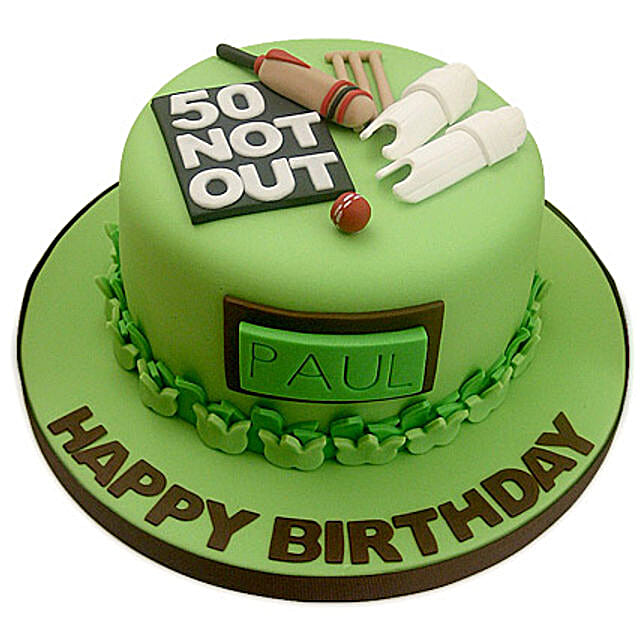 50th Birthday Cake 2kg Eggless