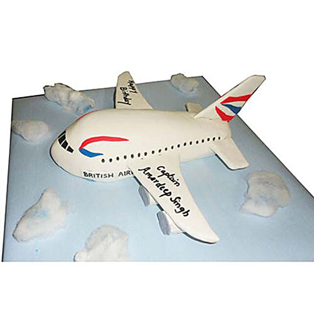 Airplane Cake 4kg Butterscotch