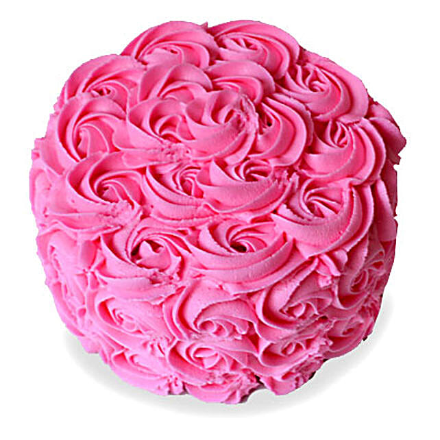 Brimming With Roses Cake 4kg Vanilla