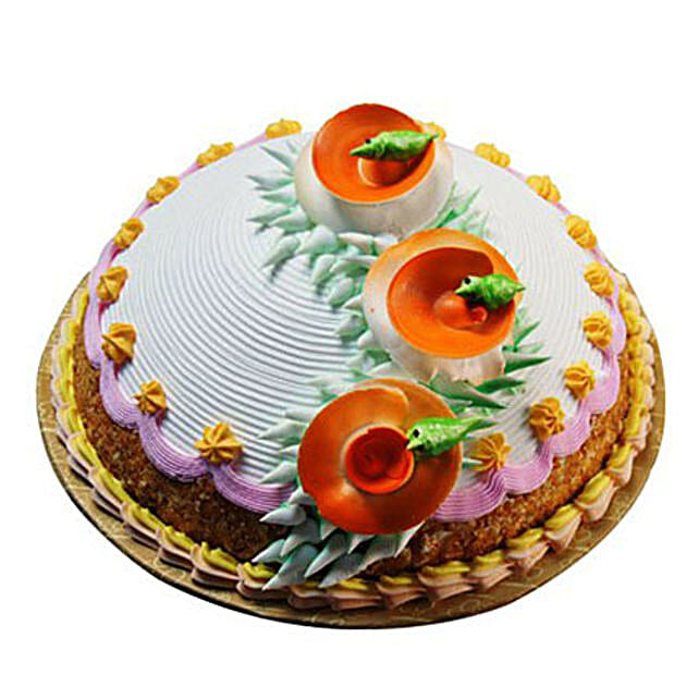 Butterscotch Mountain Cake 1kg Eggless