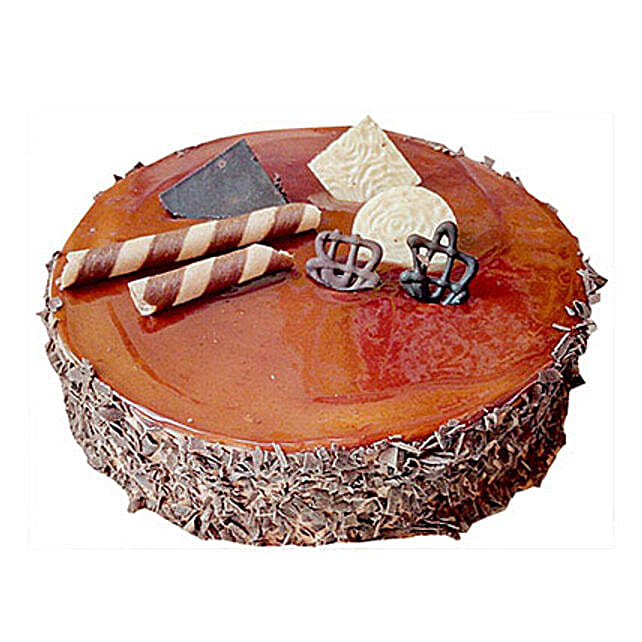 Chocolate Caramel Cake Half Kg