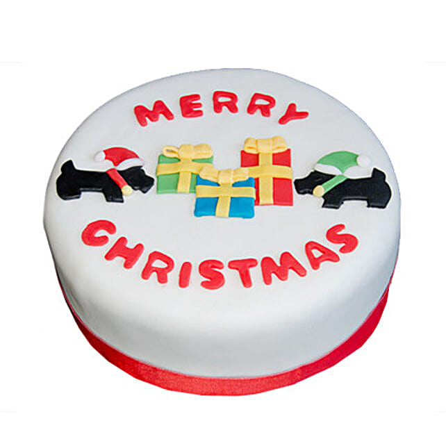 Christmas Celebrations Cake 3kg Eggless