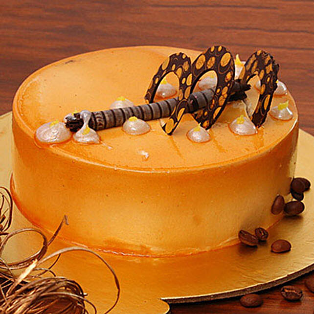 Coffee Addiction Cake 1KG Eggless