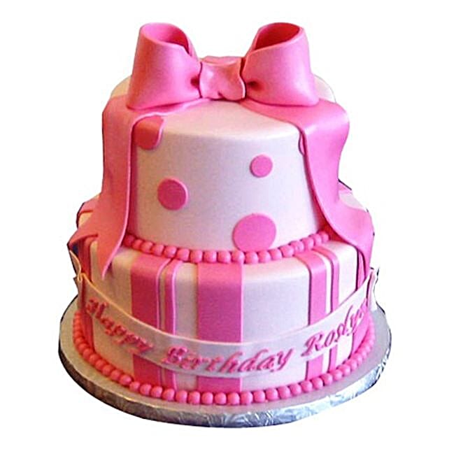 Cute Pink Gift Cake 4kg