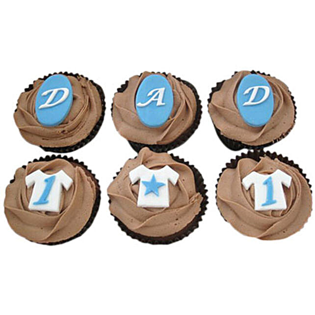 DAD Special Cupcakes 24 Eggless
