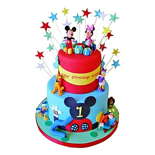 Dazzling Disney Cake 3kg Eggless