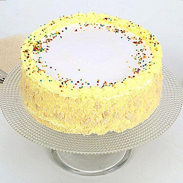 Delicious Butterscotch Cake Half kg Eggless