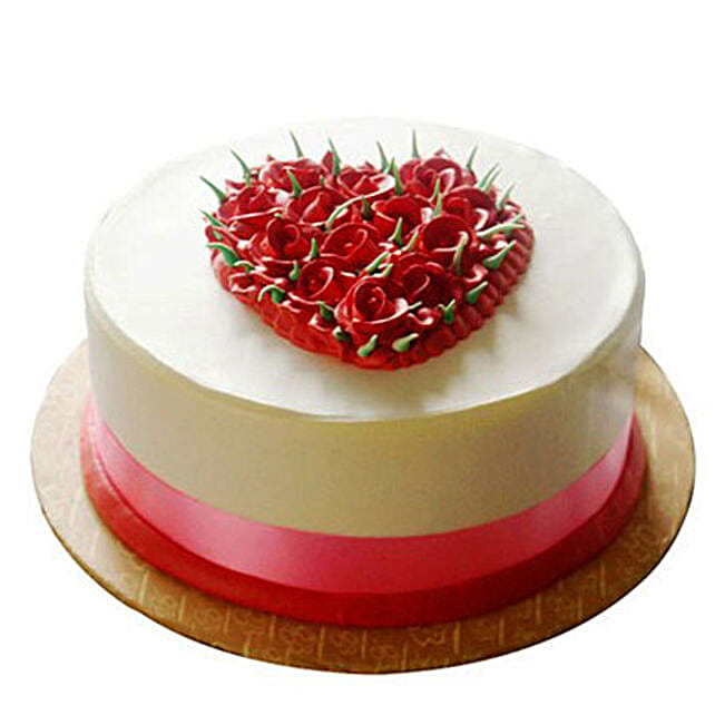 Desirable Rose Cake 1kg Vanilla