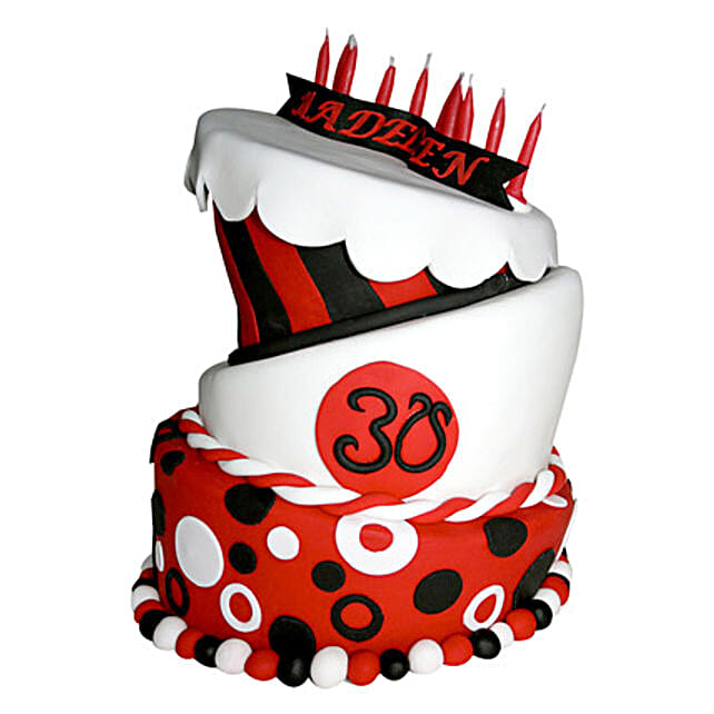 Exquisite Red Cake 5kg