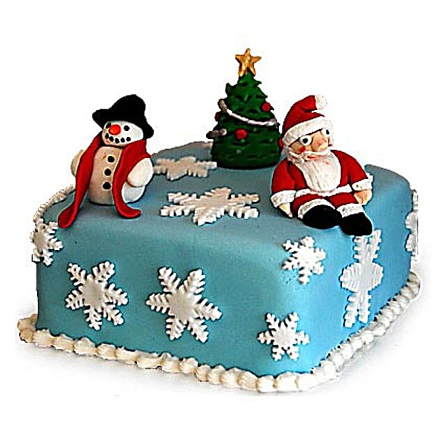 Festive Christmas Cake 2kg Eggless