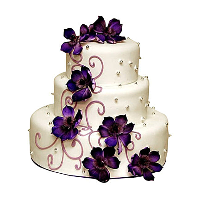 Glamorous Wedding Cake 5kg