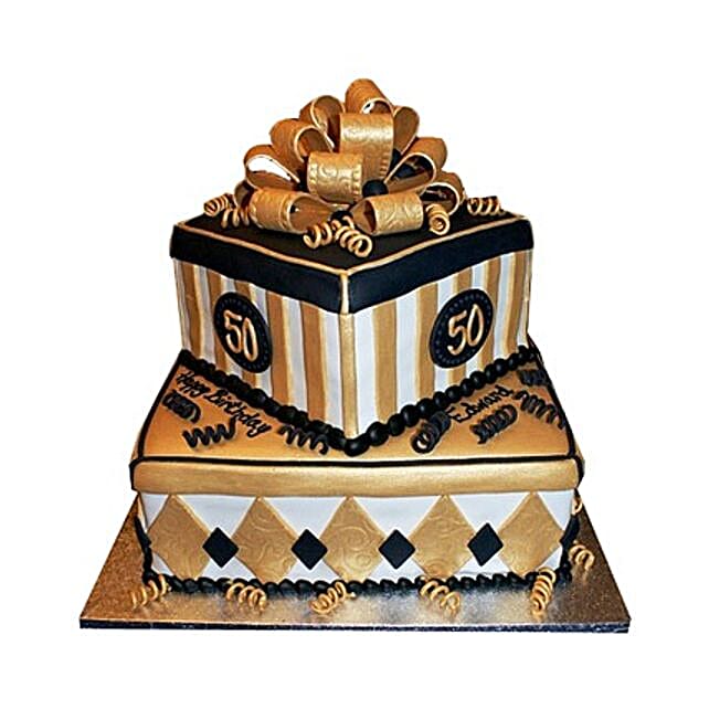 Grand Birthday Cake 5kg Eggless