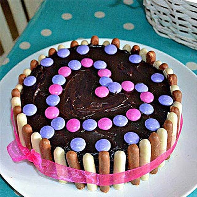 Heartful Delight Cake 1kg Eggless