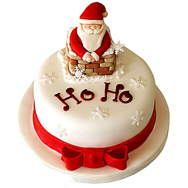 Ho-Ho Christmas Cake 3kg Eggless