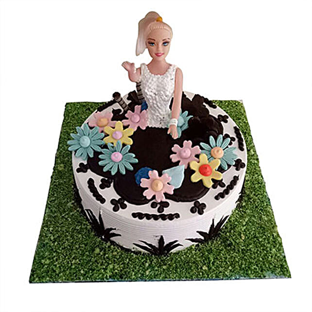 Lovely Baby Doll Cake 2 Kg Eggless