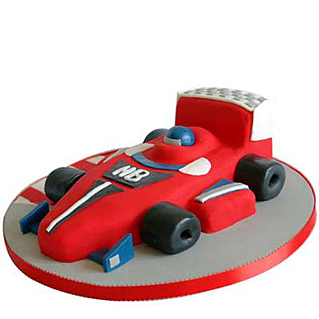 Red Hot Ferrari Car Cake 3kg