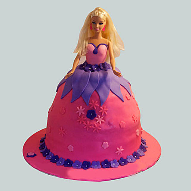 Royal Barbie Cake 2kg Chocolate