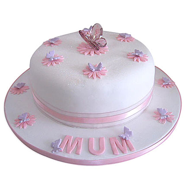 Simple and Sweet Love Mom Cake 3kg Eggless Chocolate