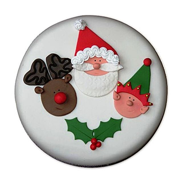 Special Delicious Merry Christmas Cake 2kg Eggless