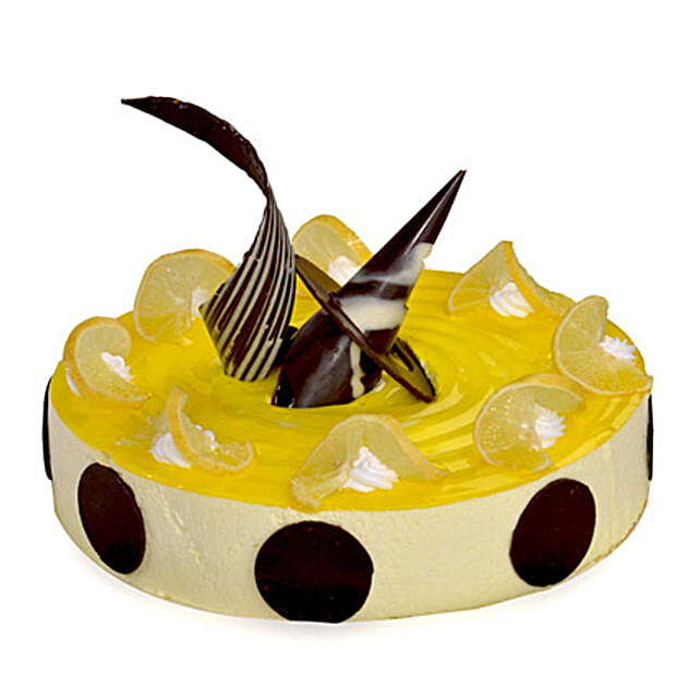 Tangy Lemon Cheese Cake 1kg Eggless