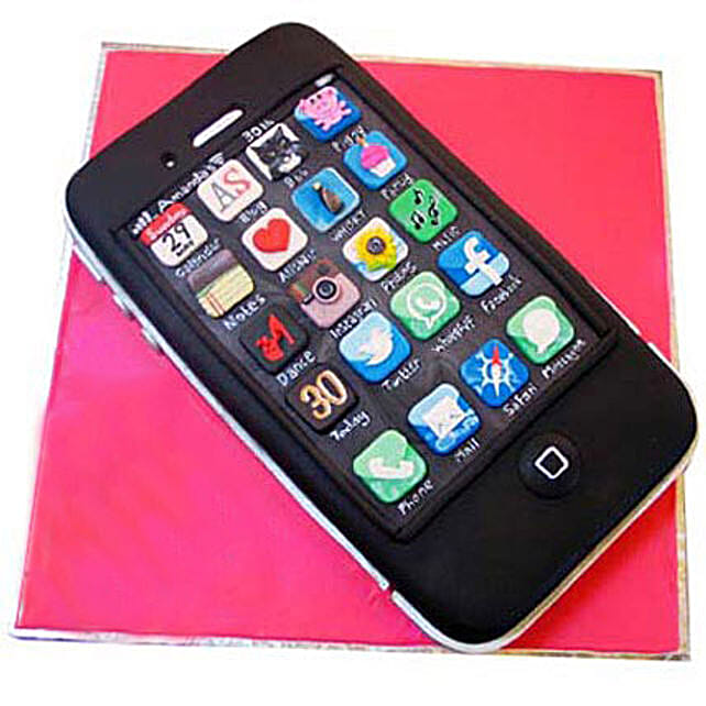 Techy iPhone Cake 2kg Eggless