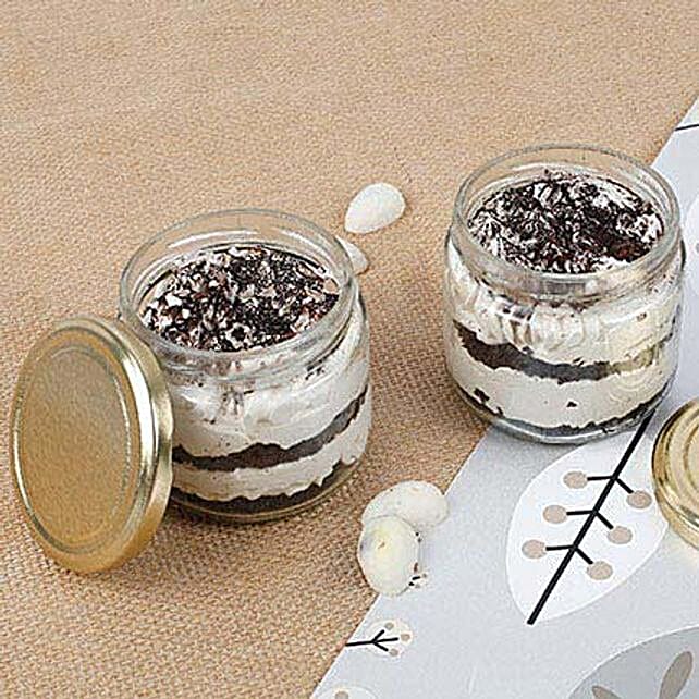Trendy Tiramisu Jar Cake Jar Cake Eggless Set of 4
