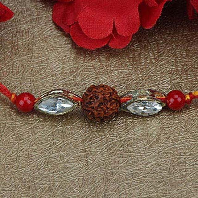 Love For Rudraksha Rakhi SA