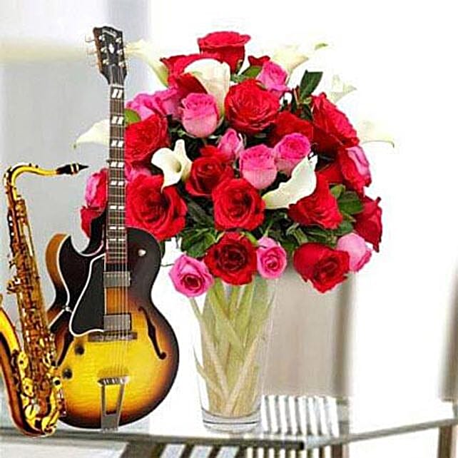 A song and flowers for love