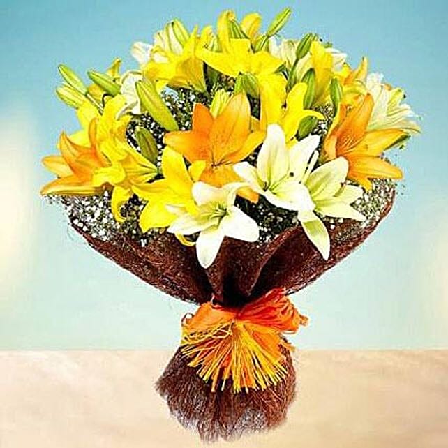 Sunny Asiatic Lilies Standard